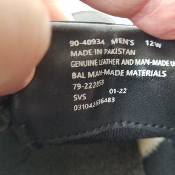 Dockers Mens Overton Leather Oxford Shoe with NeverWet 90-40934 - 12W - Picture 8 of 10